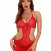 Coquette Devil Fishnet Lingerie Set Lingerie Costumes