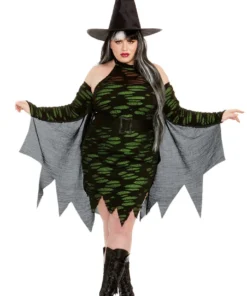 3wishes Online Store 34 Dreamgirl Plus Size Miss Enchantment Witch Costume