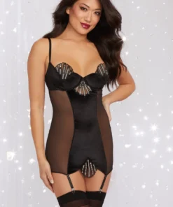 Dreamgirl Lingerie Art Deco Chemise