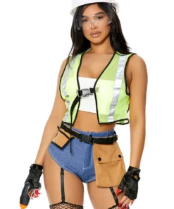 Forplay Plus Size Under Construction Costume