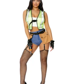 Forplay Plus Size Under Construction Costume 8 Forplay Plus Size Under Construction Costume