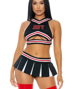 Forplay Good Luck Charm Cheerleader Costume