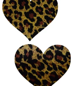 GE Apparel Leopard Heart Pasties