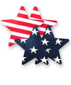 Bristols Six Star Spangled Pasties Nippies Style