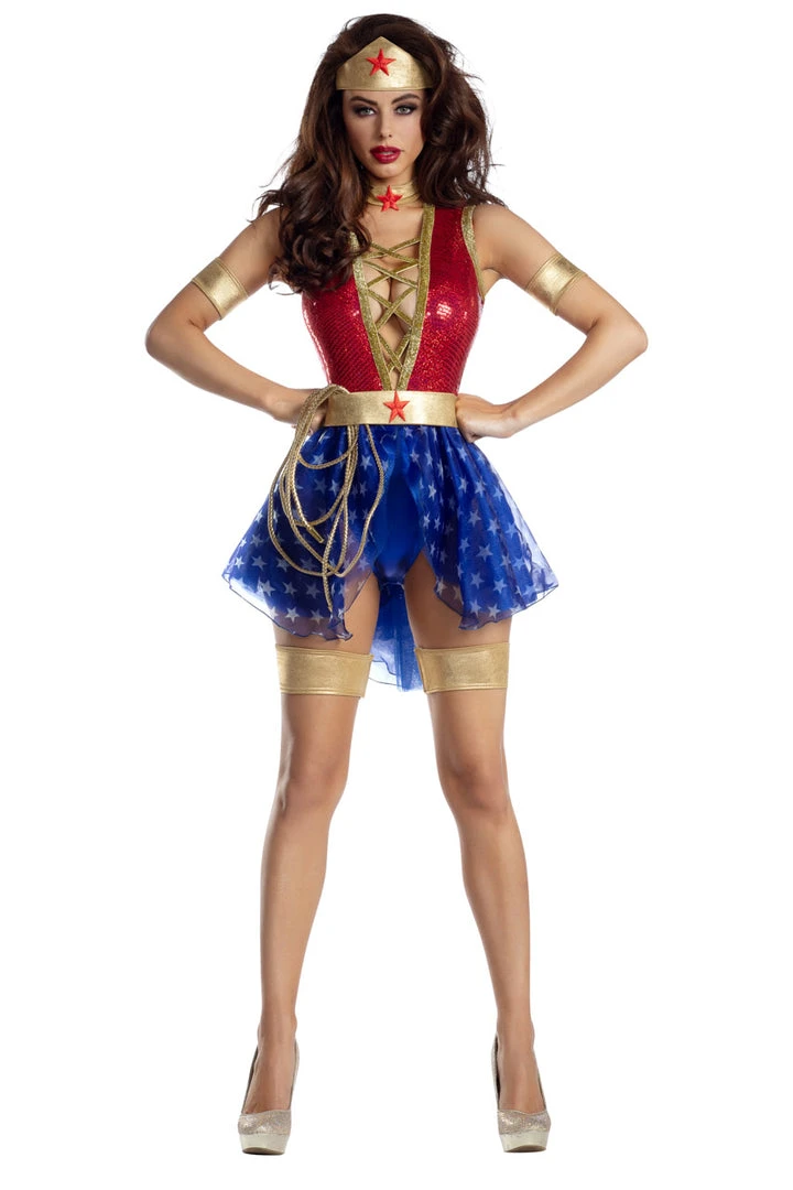 Party King Wonderlady Costume 1 Party King Wonderlady Costume
