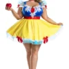 Party King Plus Size Snow Apple Princess Costume
