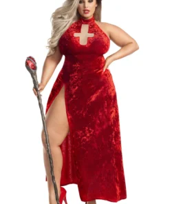 Party King Plus Costumes Plus Size Bad Religion Demon Costume