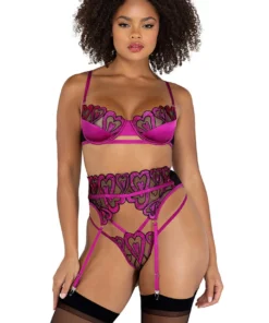 Roma Costume Sweetheart Bra And Garter Set Bra Sets
