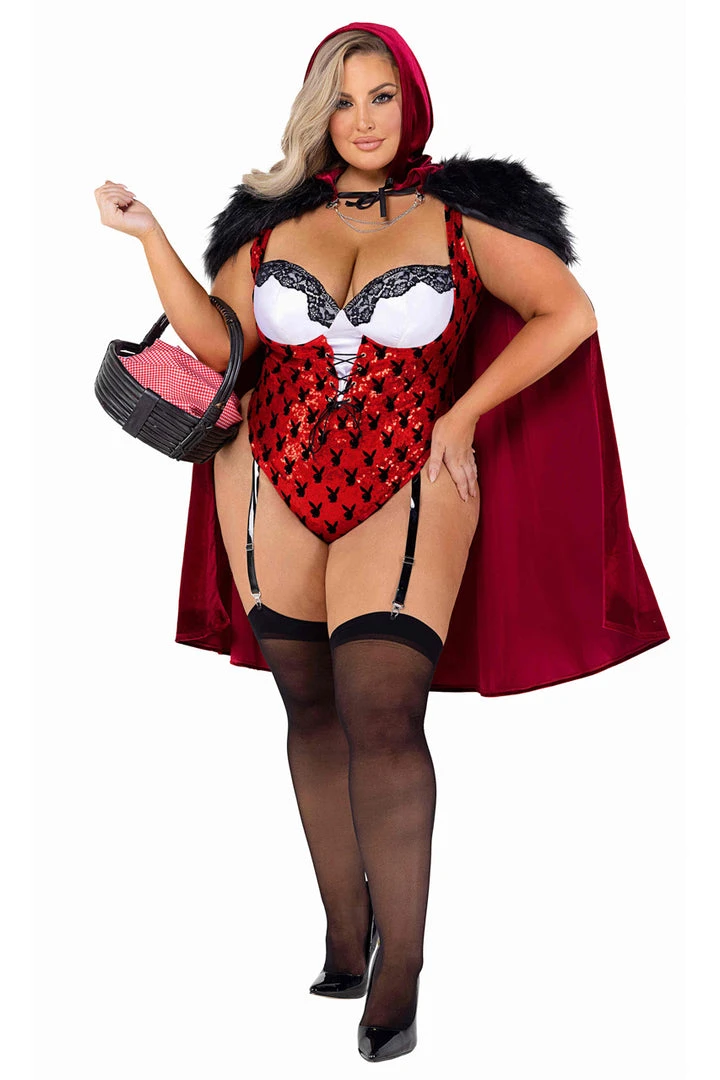 Roma Costume Plus Size Playboy Enchanted Forest Red Riding Costume 1 Roma Costume Plus Size Playboy Enchanted Forest Red Riding Costume