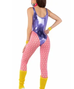 Roma Costume Playboy 80s Fitness Costume Sexy Halloween Costumes