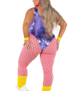 Roma Costume Plus Size Playboy 80s Fitness Costume