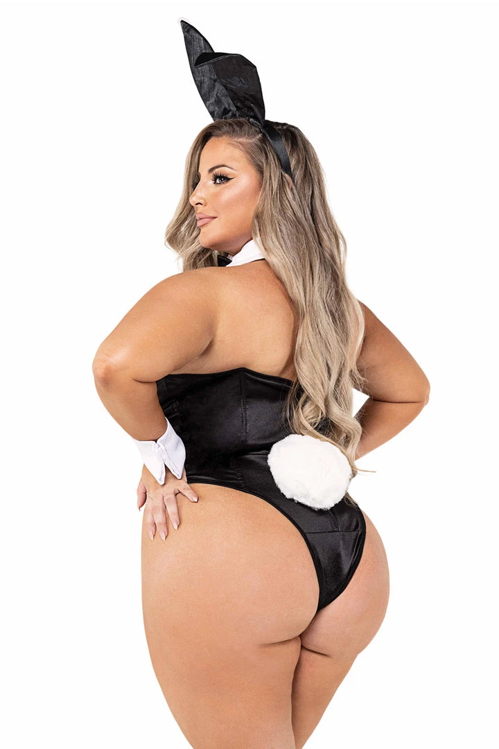 Roma Costume Plus Size Classic Playboy Bunny Costume 3 Roma Costume Plus Size Classic Playboy Bunny Costume