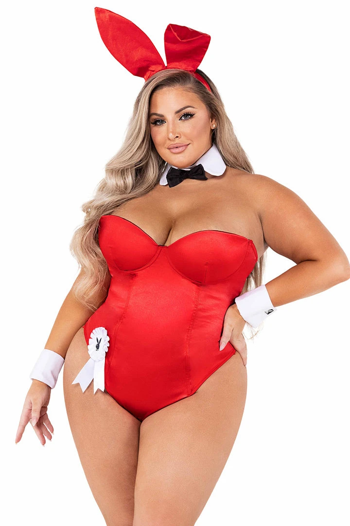 Roma Costume Plus Size Classic Playboy Bunny Costume 13 Roma Costume Plus Size Classic Playboy Bunny Costume