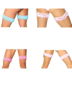 Roma Costume Ruffle Garters