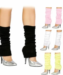 Roma Costume Soft Ribbed Leg Warmers