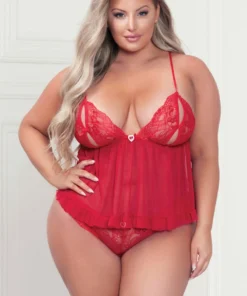 Seven Till Midnight Plus Size Lingerie Plus Size Love Me Camidoll