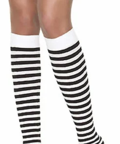 Leg Avenue Hosiery Opaque Nylon Stripe Leg Warmers