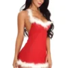 3WISHES Christmas Eve Lingerie Dress