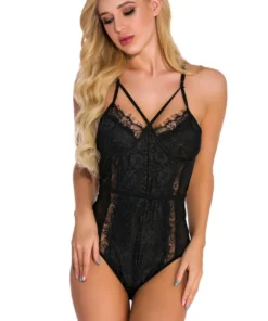3WISHES Lingerie Sultry Strappy Teddy 15 3WISHES Lingerie Sultry Strappy Teddy
