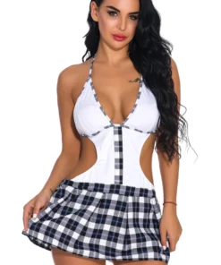 3WISHES Perfectly Plaid Lingerie Dress 9 3WISHES Perfectly Plaid Lingerie Dress