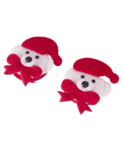 3WISHES Felt Christmas Bear Pasties