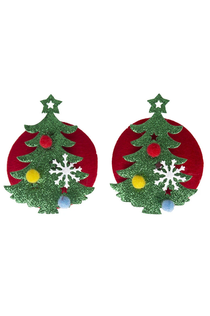 3WISHES Holiday Tree Pasties 1 3WISHES Holiday Tree Pasties