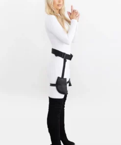 3WISHES White Widow Assassin Costume Sexy Halloween Costumes