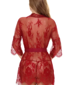 3WISHES Rosy Red Robe 8 3WISHES Rosy Red Robe