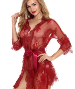 3WISHES Rosy Red Robe