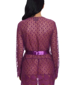 3WISHES Lovely Lace Robe Sleepwear 32 3WISHES Lovely Lace Robe Sleepwear