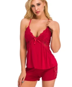 3WISHES Lingerie Snuggle Up Sleep Set