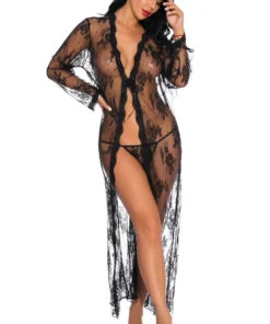 3WISHES Long Lace Flyaway Robe 15 3WISHES Long Lace Flyaway Robe