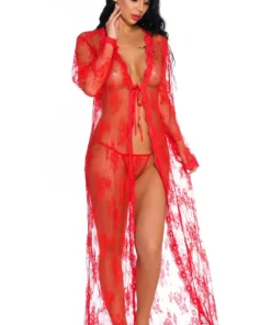 3WISHES Long Lace Flyaway Robe 20 3WISHES Long Lace Flyaway Robe