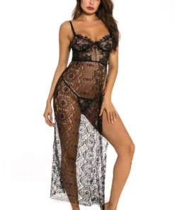 3WISHES Racy Romance Lingerie Gown