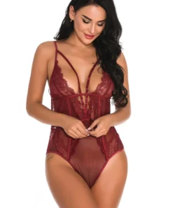 3WISHES Lacy Cage Teddy