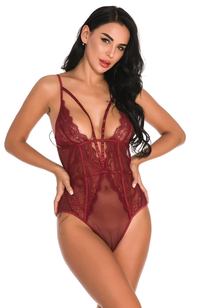 3WISHES Lacy Cage Teddy 2 3WISHES Lacy Cage Teddy