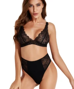 3WISHES Romantic Retro Bra Set Lingerie