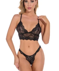 3WISHES Bralette Babe Set