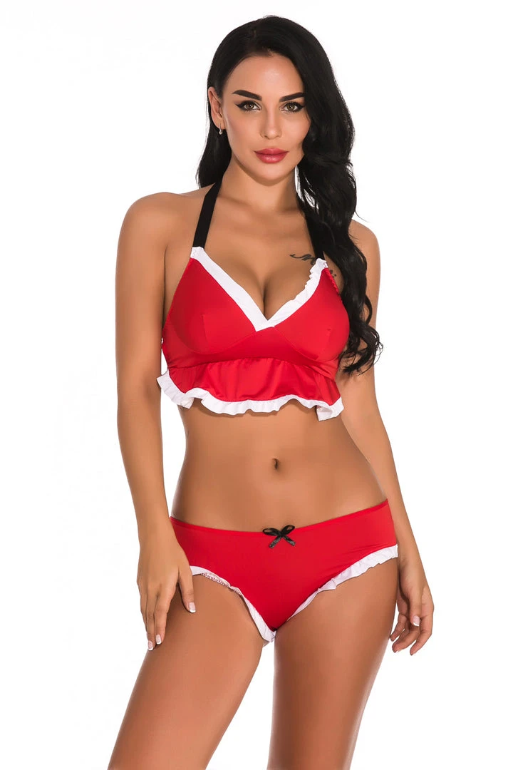 3WISHES Christmas Eve Cutie Set Bra Sets 5 3WISHES Christmas Eve Cutie Set Bra Sets