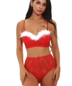 3WISHES Claus' Cutie Bra Set 12 3WISHES Claus' Cutie Bra Set