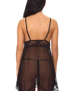 3WISHES Lingerie Ruffled Mesh Babydoll 13 3WISHES Lingerie Ruffled Mesh Babydoll