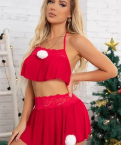 3WISHES Lingerie Sexy Santa Pajamas 8 3WISHES Lingerie Sexy Santa Pajamas