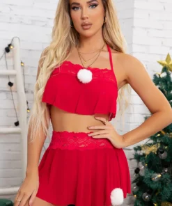 3WISHES Lingerie Sexy Santa Pajamas 10 3WISHES Lingerie Sexy Santa Pajamas