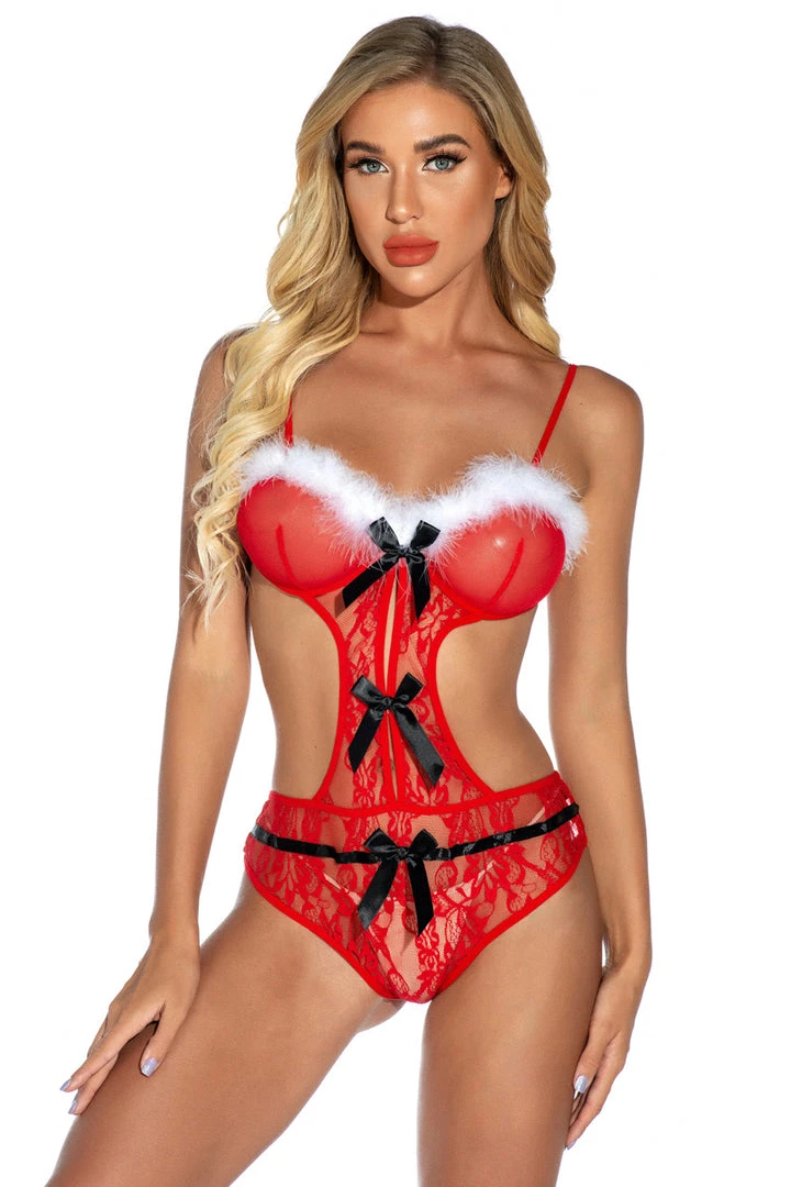 3WISHES Unwrapped Teddy Lingerie 1 3WISHES Unwrapped Teddy Lingerie