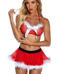 3WISHES Christmas Cutie Bra Set