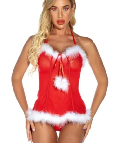 3WISHES Santa Baby Bustier Set